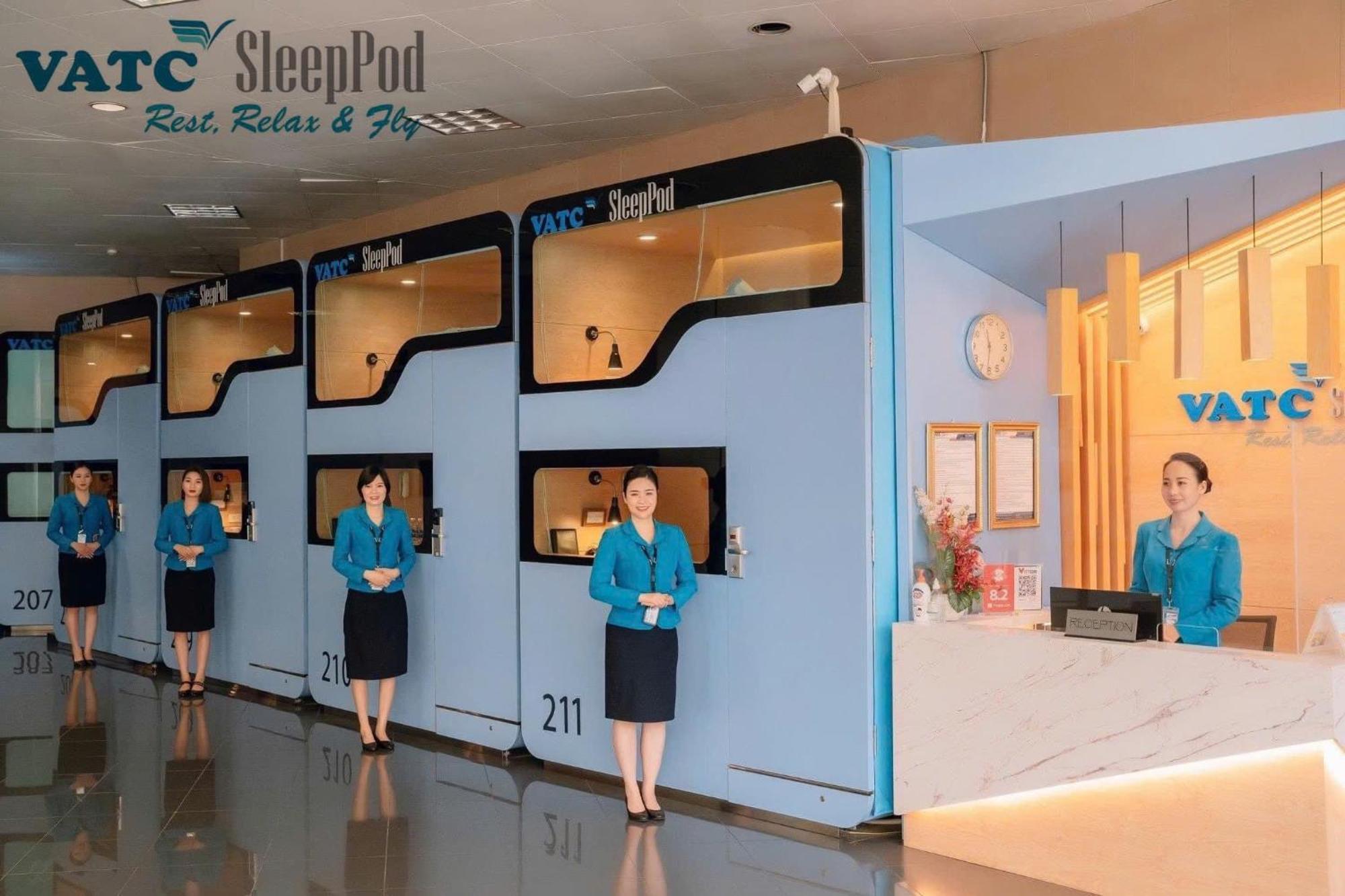 Hotel Vatc Sleep Pod Terminal 1 Noi Bai Exterior foto