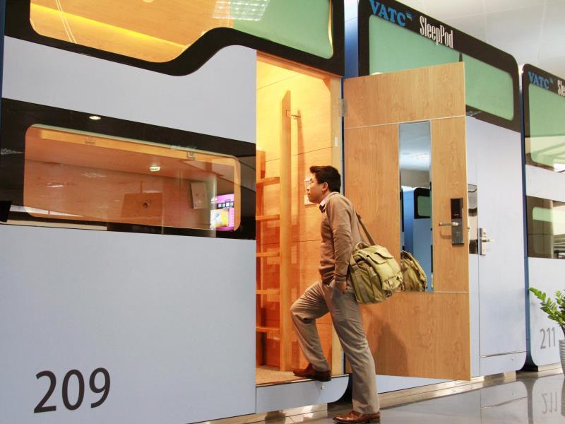 Hotel Vatc Sleep Pod Terminal 1 Noi Bai Exterior foto